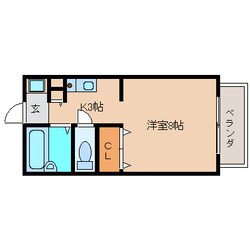 学園前駅 徒歩15分 2階の物件間取画像